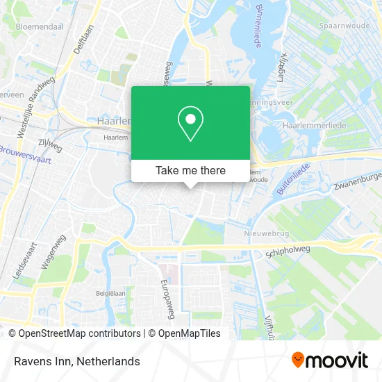 Ravens Inn Karte