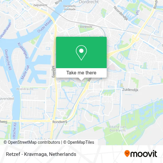 Retzef - Kravmaga map