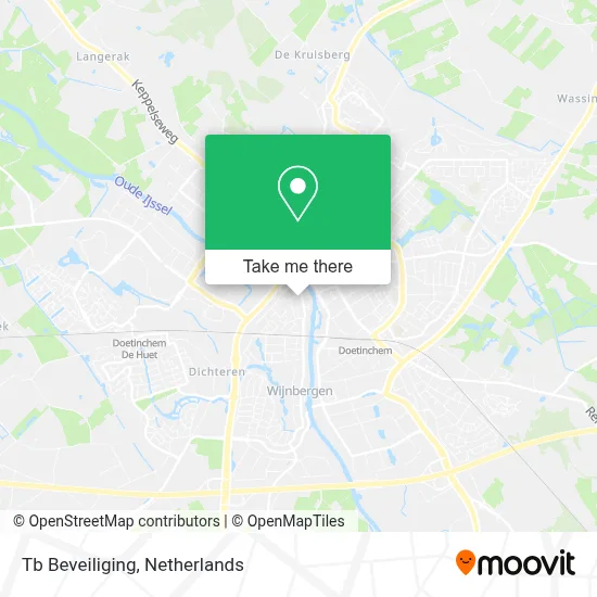 Tb Beveiliging map