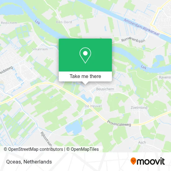 Qceas map