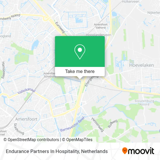 Endurance Partners In Hospitality map