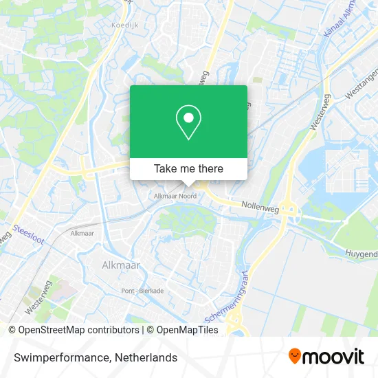 Swimperformance map