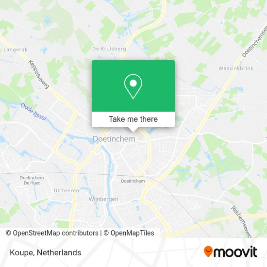 Koupe map