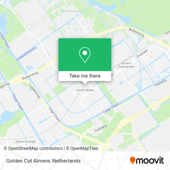 Golden Cut Almere map