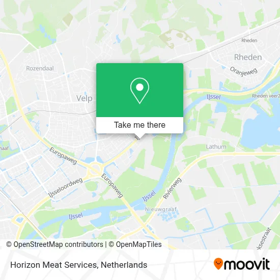 Horizon Meat Services map