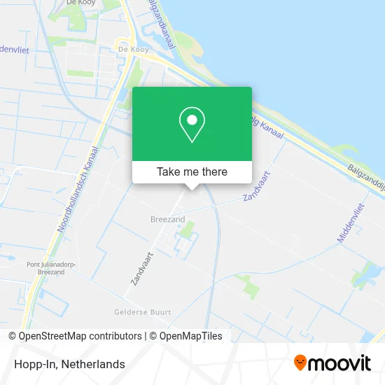 Hopp-In map