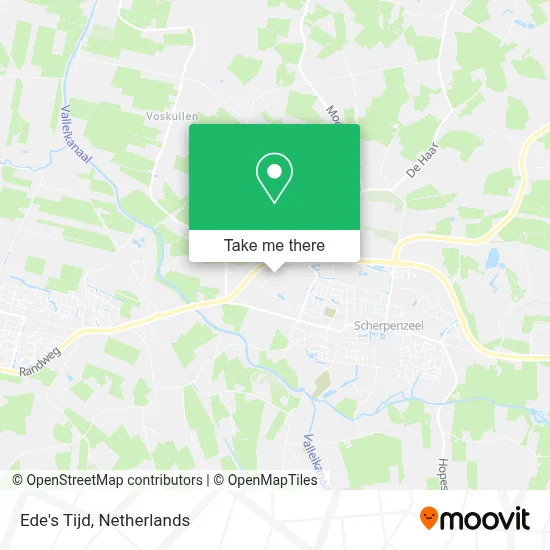 Ede's Tijd map