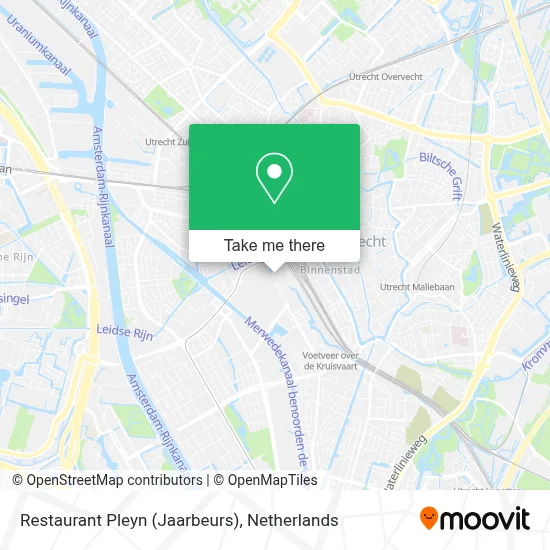 Restaurant Pleyn (Jaarbeurs) map