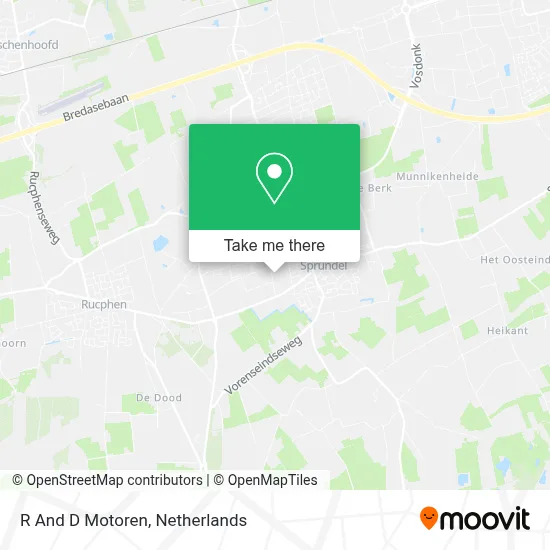 R And D Motoren map