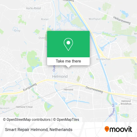 Smart Repair Helmond map