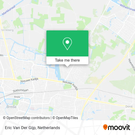 Eric Van Der Gijp map