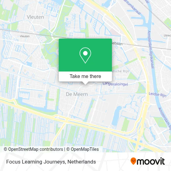 Focus Learning Journeys map