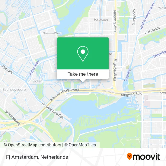 Fj Amsterdam map