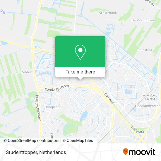 Studenttopper map