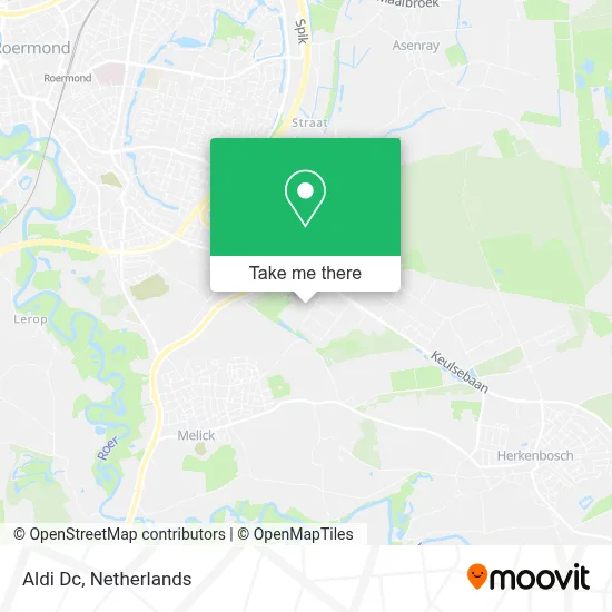 Aldi Dc map