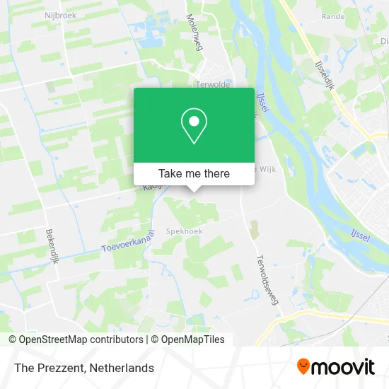 The Prezzent map