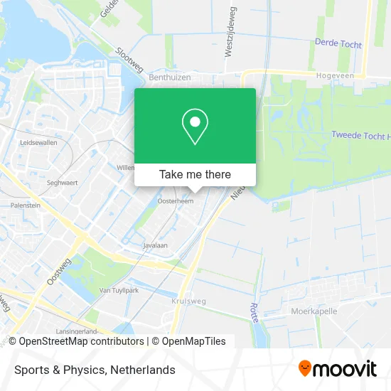 Sports & Physics map