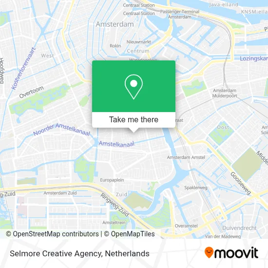 Selmore Creative Agency map