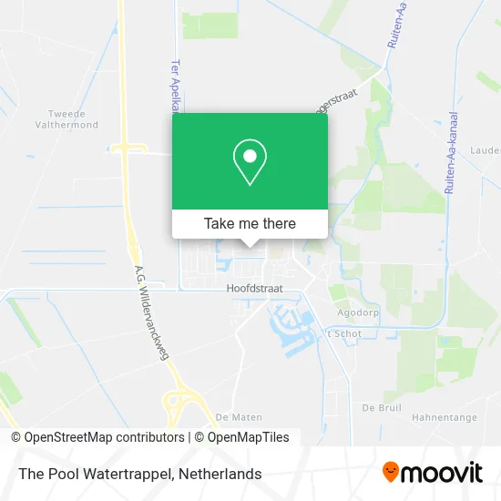 The Pool Watertrappel map