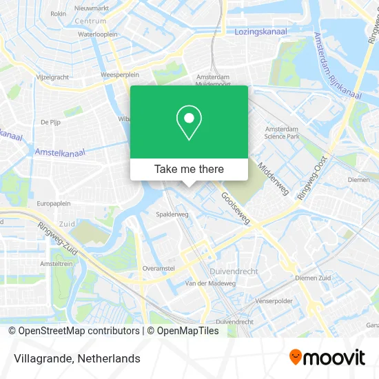 Villagrande map