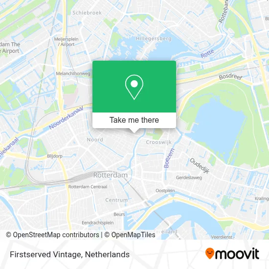 Firstserved Vintage map