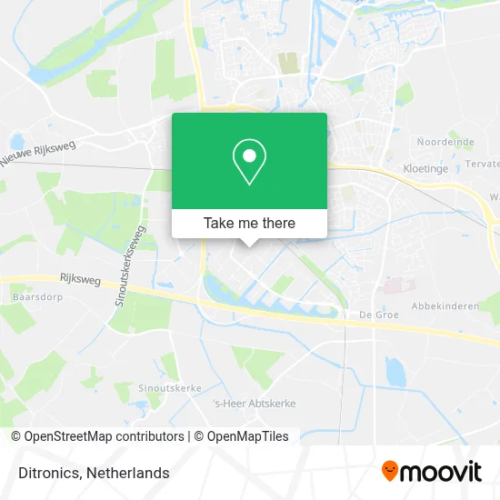 Ditronics map