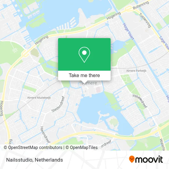 Nailsstudio map