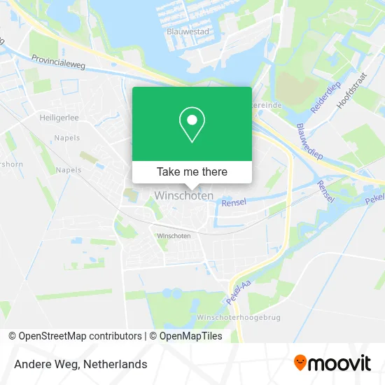 Andere Weg map
