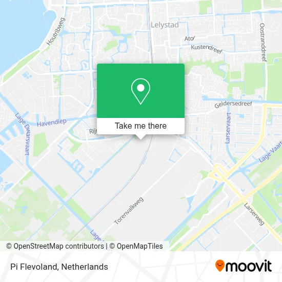 Pi Flevoland map