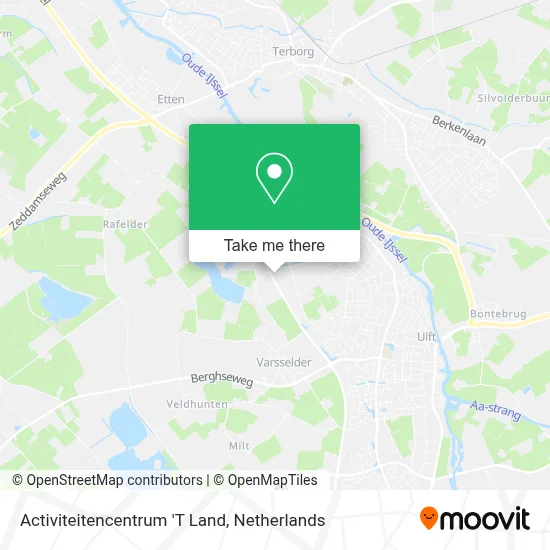 Activiteitencentrum 'T Land map