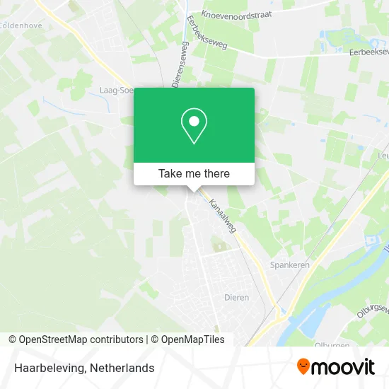 Haarbeleving map