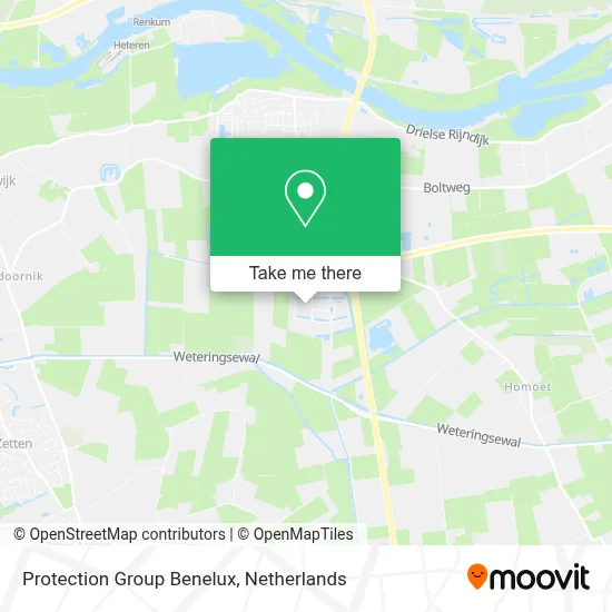 Protection Group Benelux map