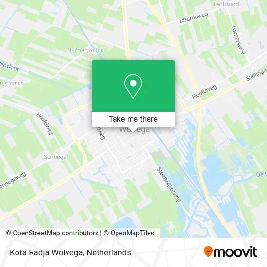 Kota Radja Wolvega map