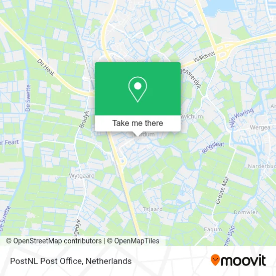 Postnl Postkantoor map