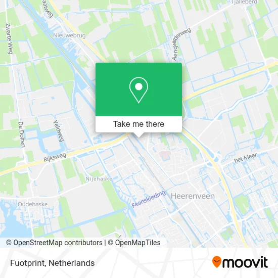 Fuotprint map