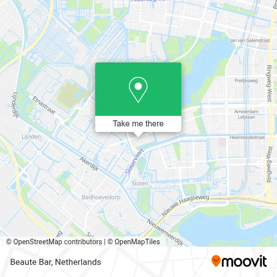 Beaute Bar map