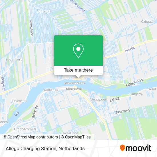 Allego Charging Station map
