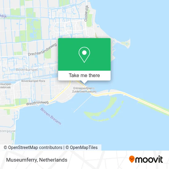 Museumferry map