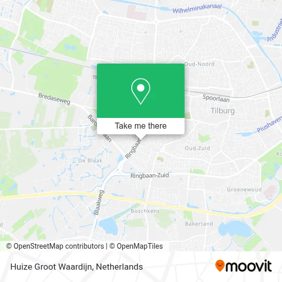 Huize Groot Waardijn map