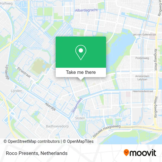 Roco Presents map