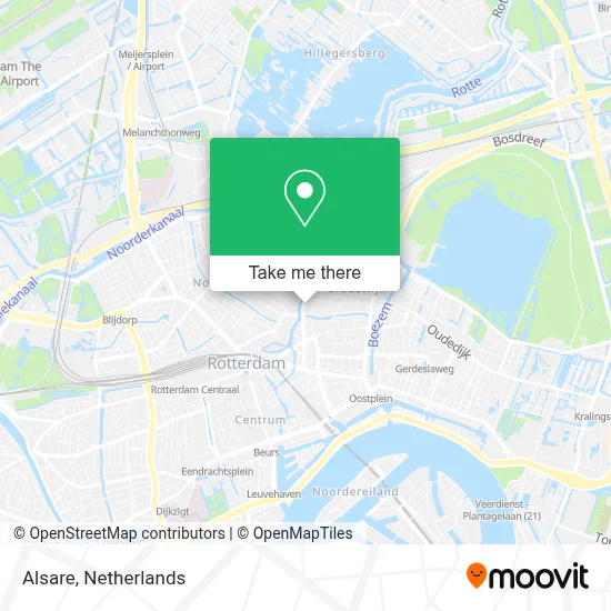 Alsare map