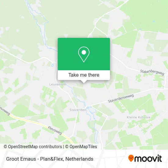 Groot Emaus - Plan&Flex map