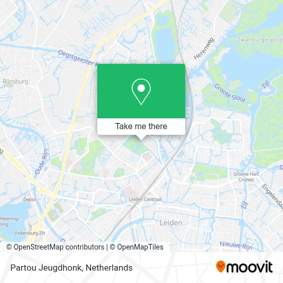 Partou Jeugdhonk map