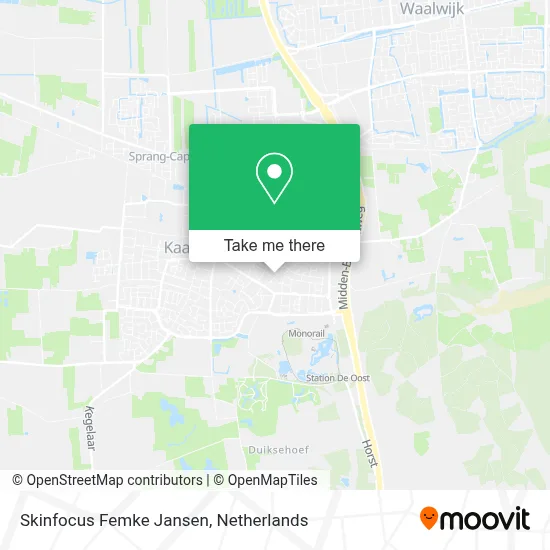 Skinfocus Femke Jansen map