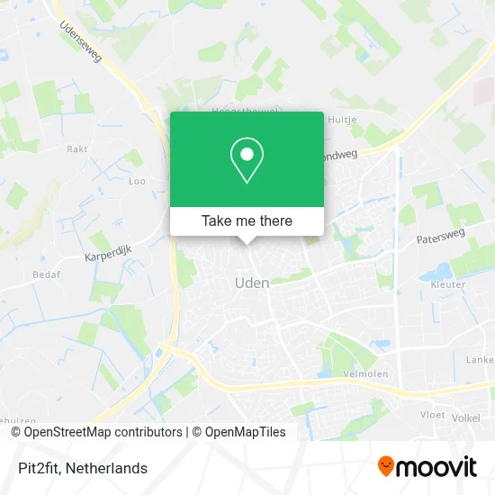 Pit2fit map