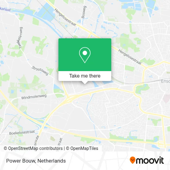 Power Bouw map