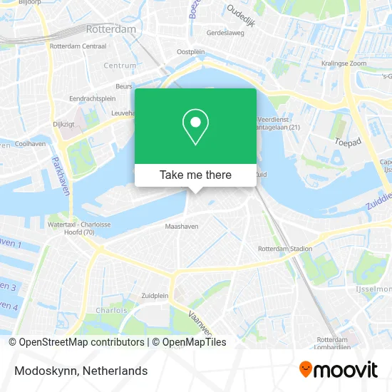 Modoskynn map