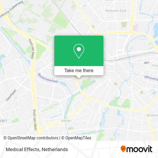 Medical Effects map