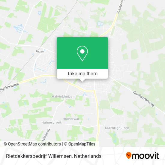Rietdekkersbedrijf Willemsen map