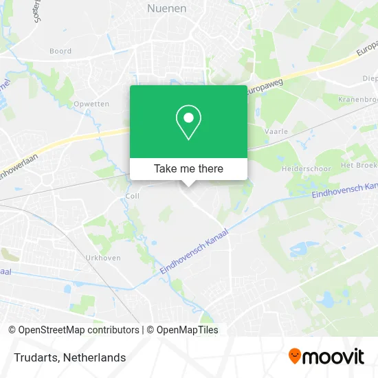 Trudarts map